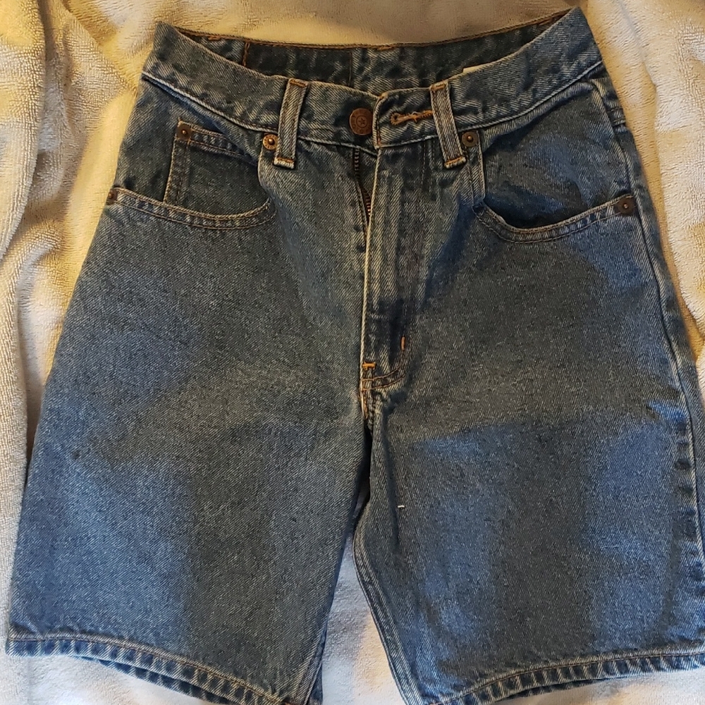 Faded Glory Blue Denim Jean Shorts